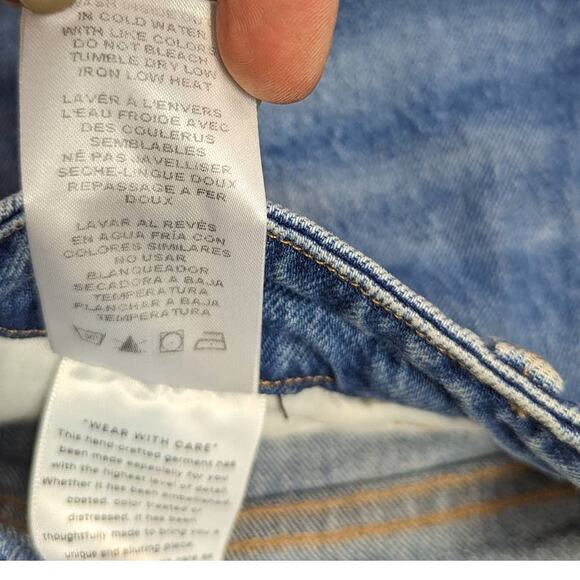 Good American High Rise Tapered Jeans Size 2/26 - Picture 4 of 11